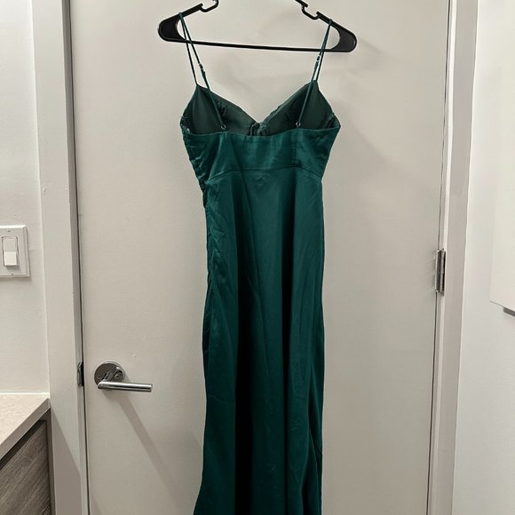 Hello Molly Top Charts Midi Dress Green XS - Picture 6 of 7